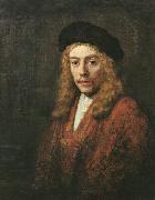 Rembrandt Peale Portrat eines jengen Mannes oil painting on canvas